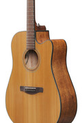 Ibanez AW65ECE-LG Electro Acoustic Guitar in Low Gloss Natural - AW65ECE-LG (8).jpg