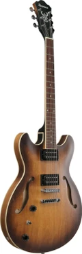 Ibanez AS53L AS Artcore Left Handed Semi-Hollow Electric Guitar in Tobacco Flat - AS53L-TF (10).jpg