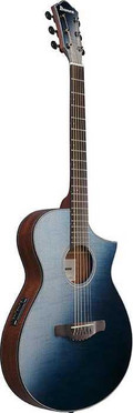 Ibanez AEWC32FM Thin Body Electro Acoustic Guitar in Indigo Sunset Fade - AEWC32FM-ISF-4.jpg