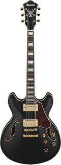 Ibanez AS73G-BKF Artcore Semi-Hollow Electric Guitar in Black Flat - AS73G-BKF (1).jpg