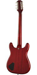 Epiphone Original Coronet Electric Guitar in Cherry, Indian Laurel Fingerboard - 413381-Epiphone-Coronet-Cherry-Back.jpg