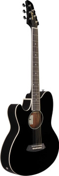 Ibanez TCY10LE Talman Series Left Handed Electro Acoustic Guitar in Black - TCY10LE-BK-4.jpg