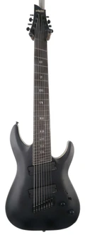 Second Hand Schecter C-8 SLS Evil Twin Electric Guitar In Satin Black #289 - SH-91-0289 (3).jpg