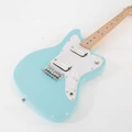 Second Hand Squier Mini Jazzmaster Electric Guitar In Daphne Blue #114 - SH-213-0114 (6).jpg