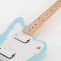 Second Hand Squier Mini Jazzmaster Electric Guitar In Daphne Blue #114 - SH-213-0114 (7).jpg