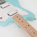 Second Hand Squier Mini Jazzmaster Electric Guitar In Daphne Blue #114 - SH-213-0114 (10).jpg