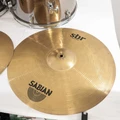 Second Hand Pearl Export With Cymbals And Hardware In Brushed Silver Wrap #239 - SH-221-0239 (4).jpg