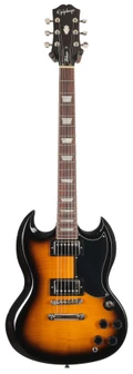 Second Hand Epiphone SG Tribute Plus Electric Guitar In Vintage Sunburst #340 - SH-91-0340 (3).jpg
