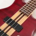 Second Hand Cort Artisan A4 Plus FMMH Bass Guitar In Open Pore Black Cherry #233 - SH-221-0233 (8).jpg