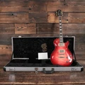 Patrick James Eggle Macon Carve Top Singlecut Electric Guitar in Lava Red - 31528 (16).JPG