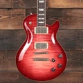 Patrick James Eggle Macon Carve Top Singlecut Electric Guitar in Lava Red - 31528 (6).JPG