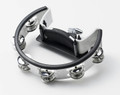 Pearl Half Moon Hand-held Tambourine with Steel Jingles inc Mount - 289364-Pearl Tambourine Image.jpg