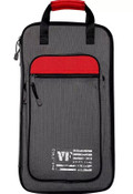Vic Firth Stick Bag, Grey, Red Trim - 457272-1627639921268.jpg