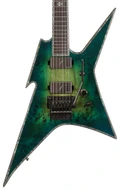 BC Rich Ironbird Extreme Exotic Floyd Rose Guitar In Cyan Blue - EXIRONFRCB-1.jpg