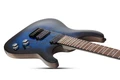 Schecter Omen Elite 6 in See Thru Blue Burst - 408896-OMEN ELITE-6 STBB 2452 NECK JOINT.jpg