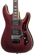 Schecter Omen Extreme 6 FR Electric Guitar in Black Cherry