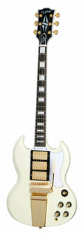 Epiphone Inspired by Gibson Custom 1963 Les Paul SG Custom Electric Guitar with Maestro Vibrola in Classic White - ECSGC63CWVGM1-ECSGC63CWGM1_front.jpg