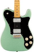 Fender American Professional II Telecaster Deluxe in Mystic Surf Green - 409525-0113962718_hero.jpg