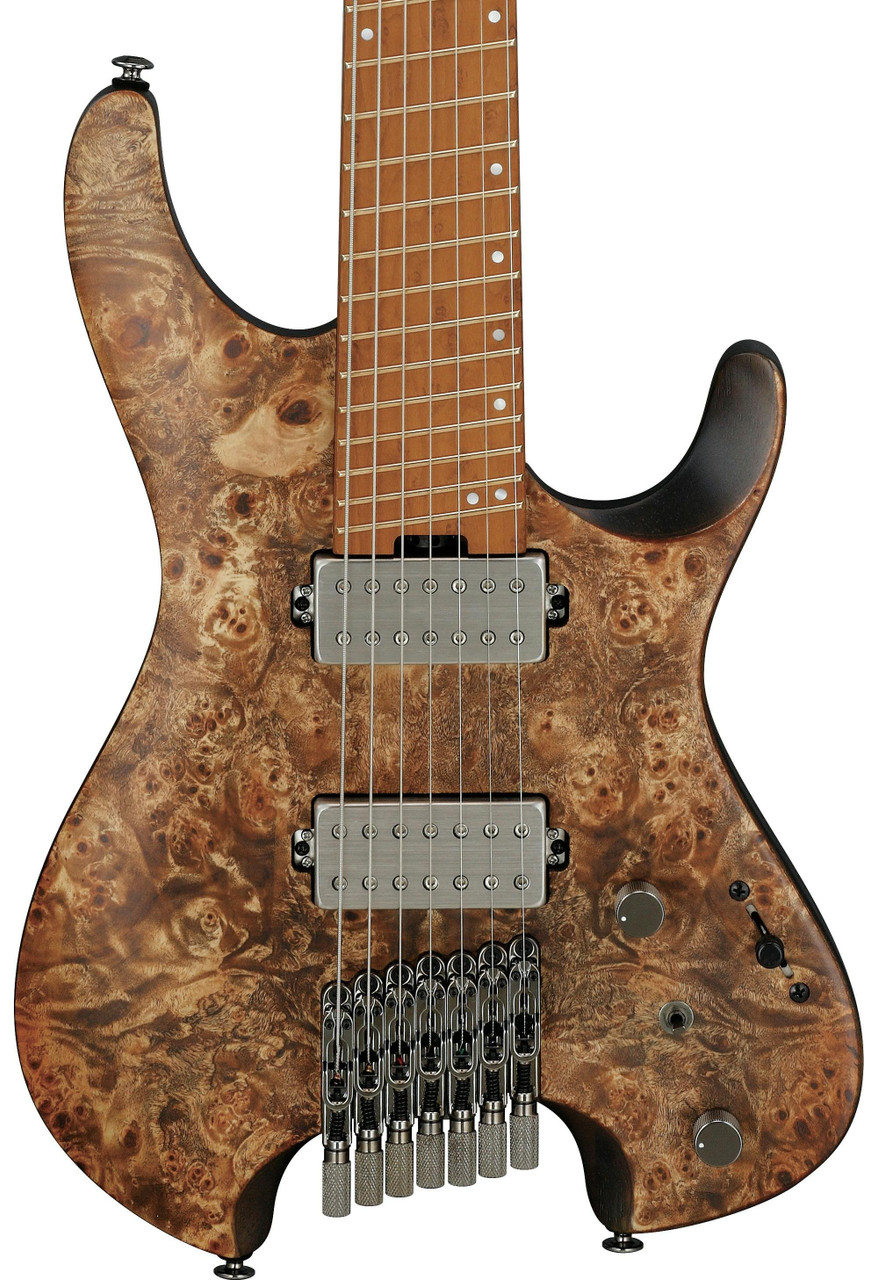 ギター Ibanez Q527 Ibanez QX527PB-ABS Q Series 7-String Headless Electric Guitar HH