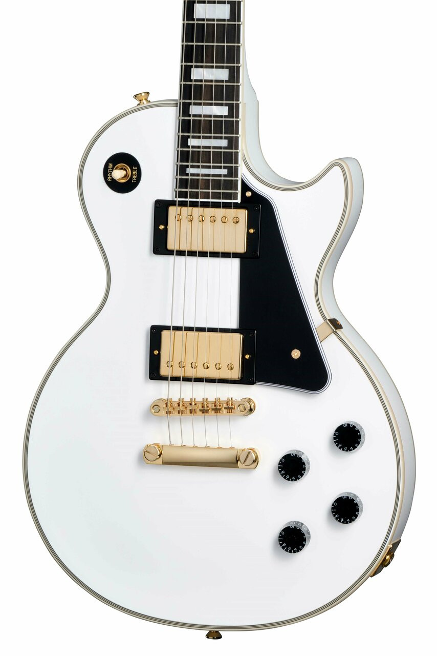 Epiphone Inspired by Gibson Custom Les Paul Custom Electric Guitar