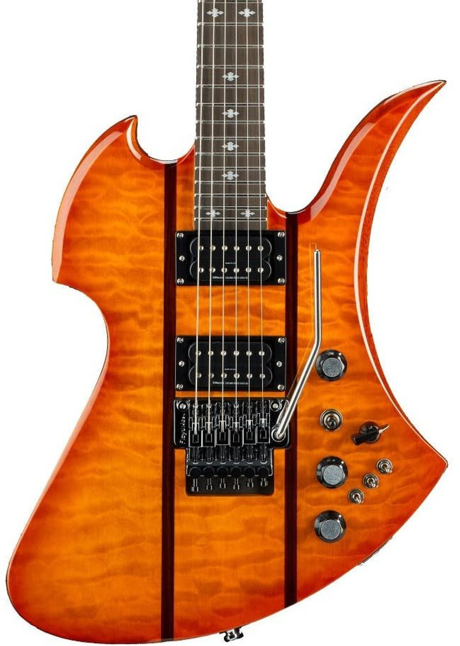 B.C Rich Mockingbird Wilkinsonトレモロブリッジ搭載（BC Rich