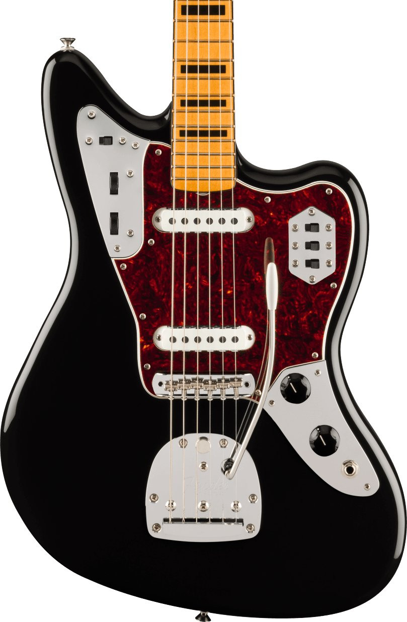 qanuta　フェンダージャガー　2ハム　Mod jaguar Fender Vintera II '70s Jaguar in Black - Andertons Music Co.
