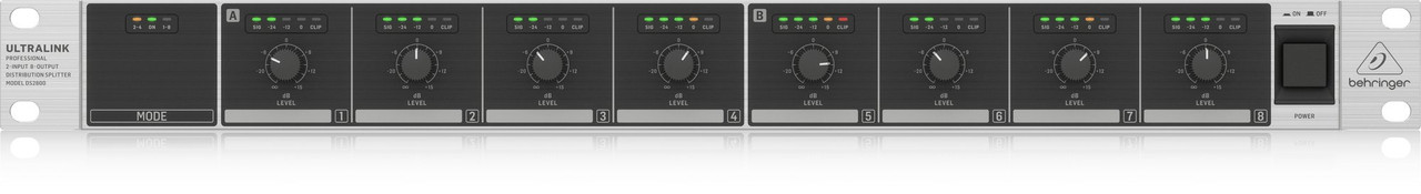 Behringer DS2800 Analog Mixer Signal Splitter - Andertons Music Co.