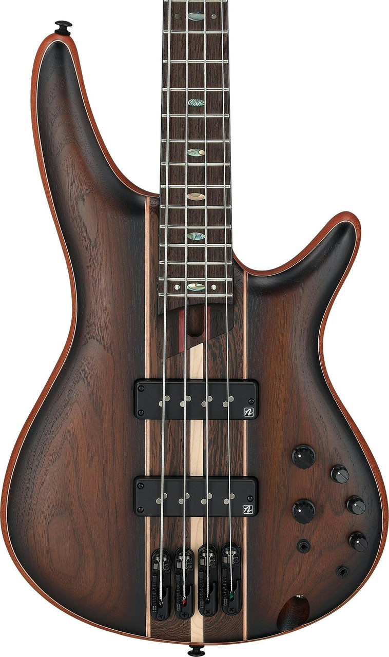 Ibanez SR1350B-DUF Premium Bass Guitar in Dual Mocha Burst Flat