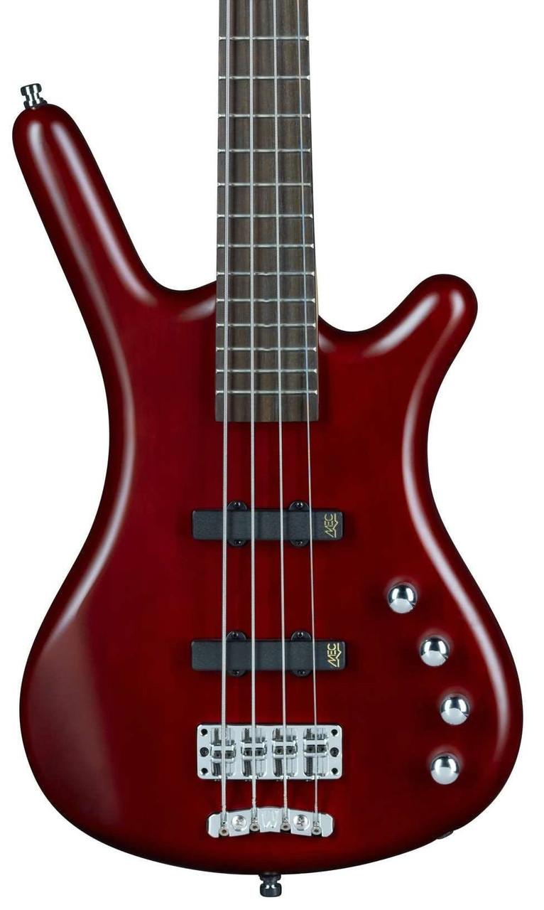 Warwick RockBass Guitar Corvette Basic 4 in Burgundy Red Trans