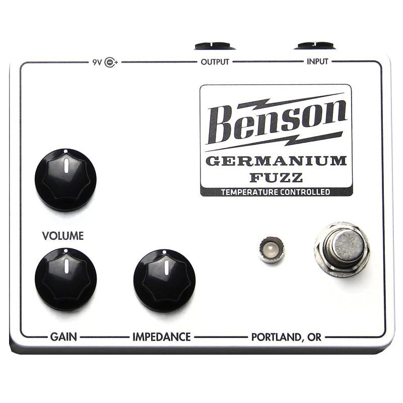 ギター Benson Germanium Fuzz Benson Amps Temperature-Controlled Germanium Fuzz Pedal in Solar