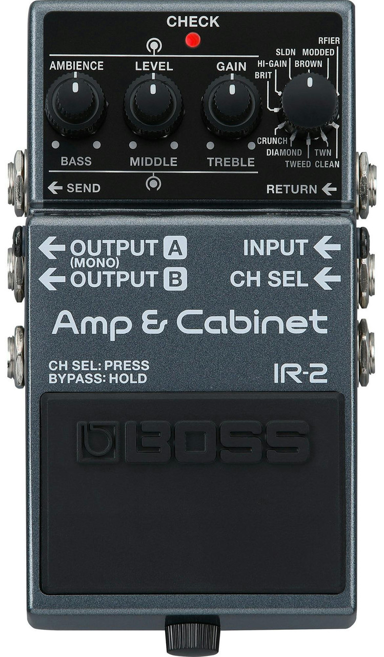 BOSS IR-2 Amp & Cabinet Simulator IR Compact Pedal - Andertons