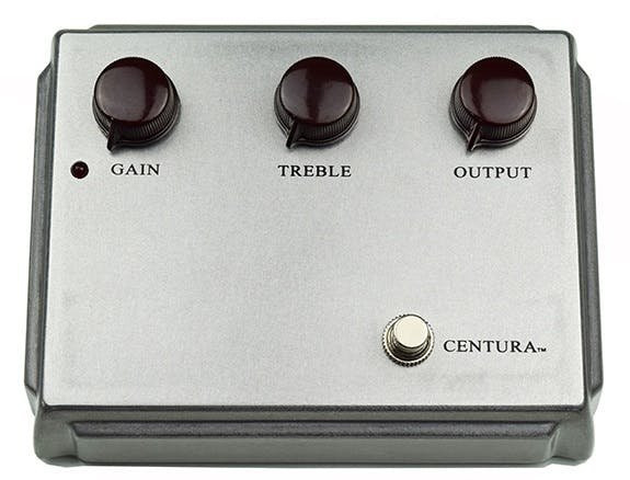 Ceriatone Centura Overdrive Pedal in Raw Metal Finish - Andertons 