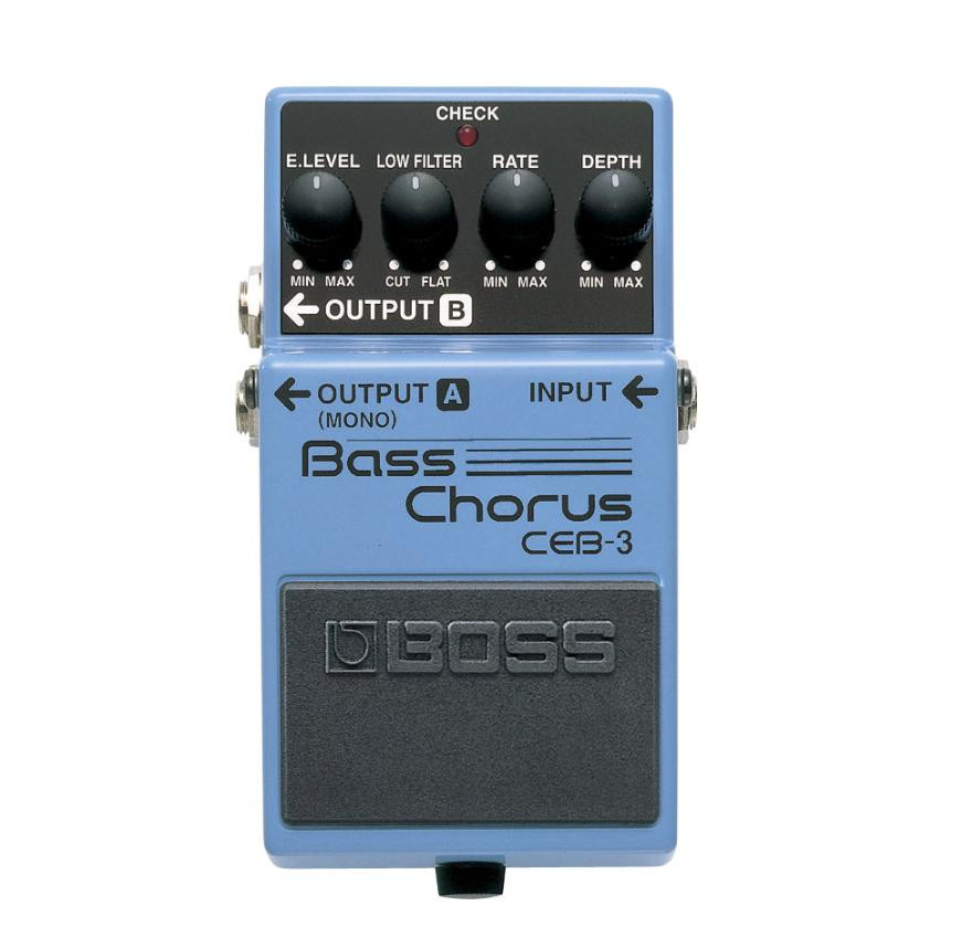 BOSS CEB-3 Bass Chorus ベースエフェクター Boss CEB-3 Bass Chorus Pedal - Andertons Music Co.