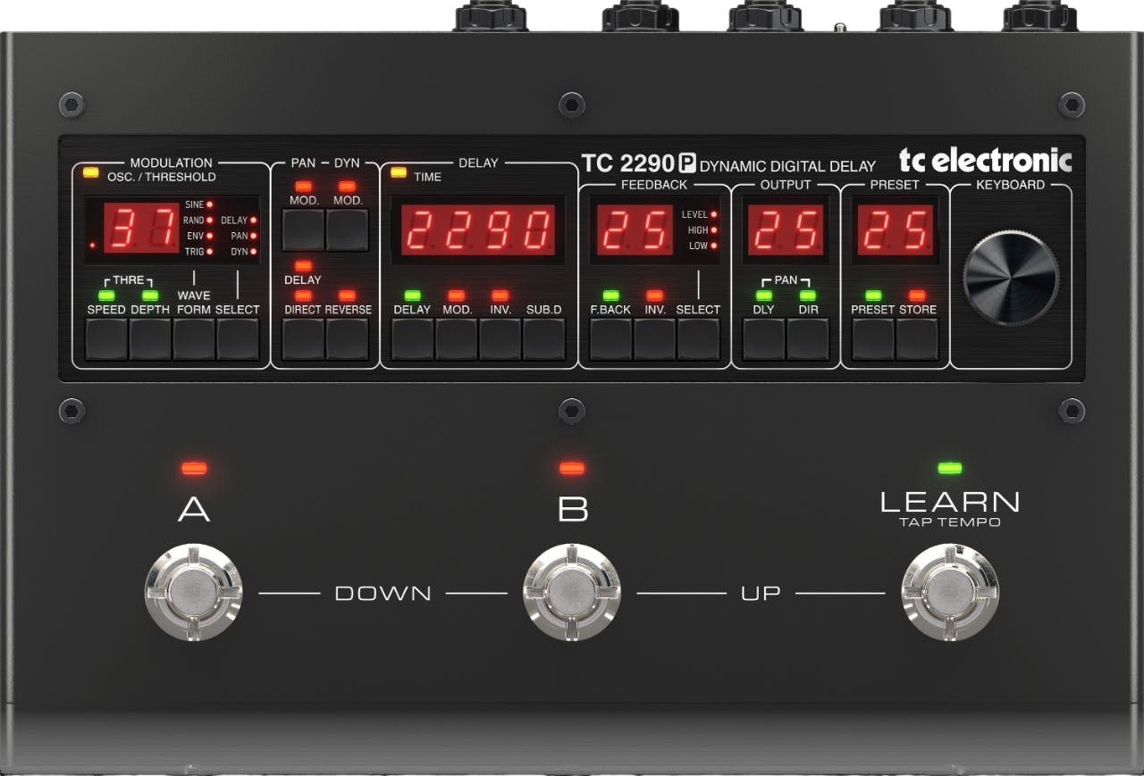 ギター tc electric 2290 P Dynamic Digital Delay TC Electronic 2290 P Dynamic Digital Delay Pedal - Andertons Music Co.