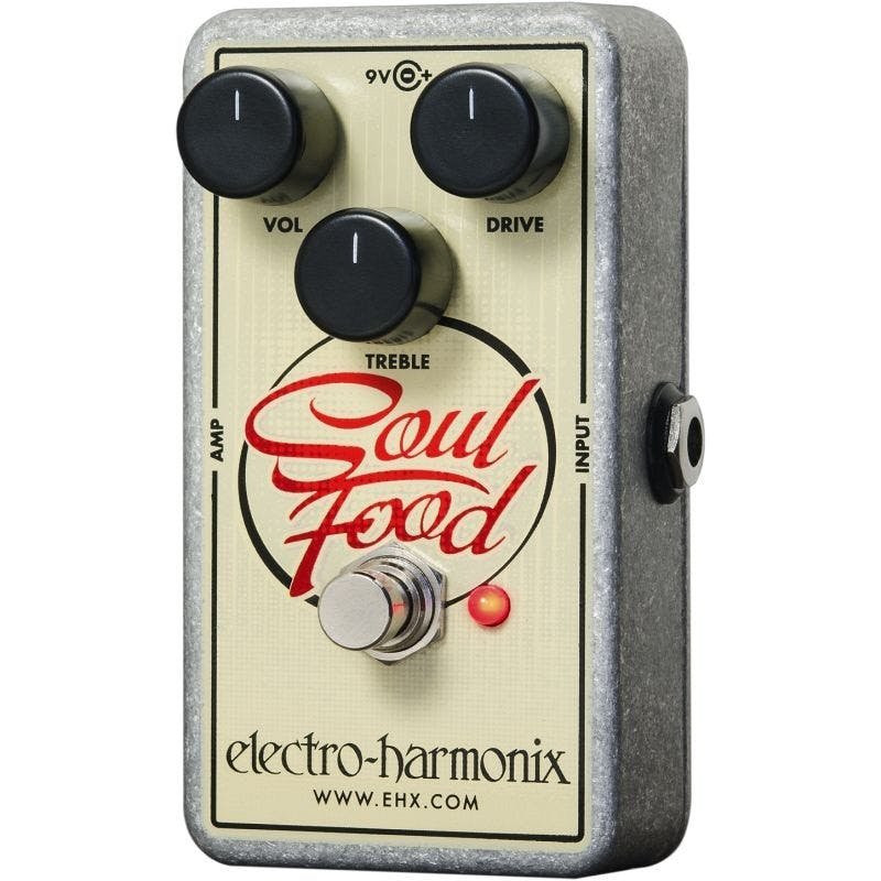 Electro Harmonix Soul Food Overdrive Guitar FX Pedal - Andertons
