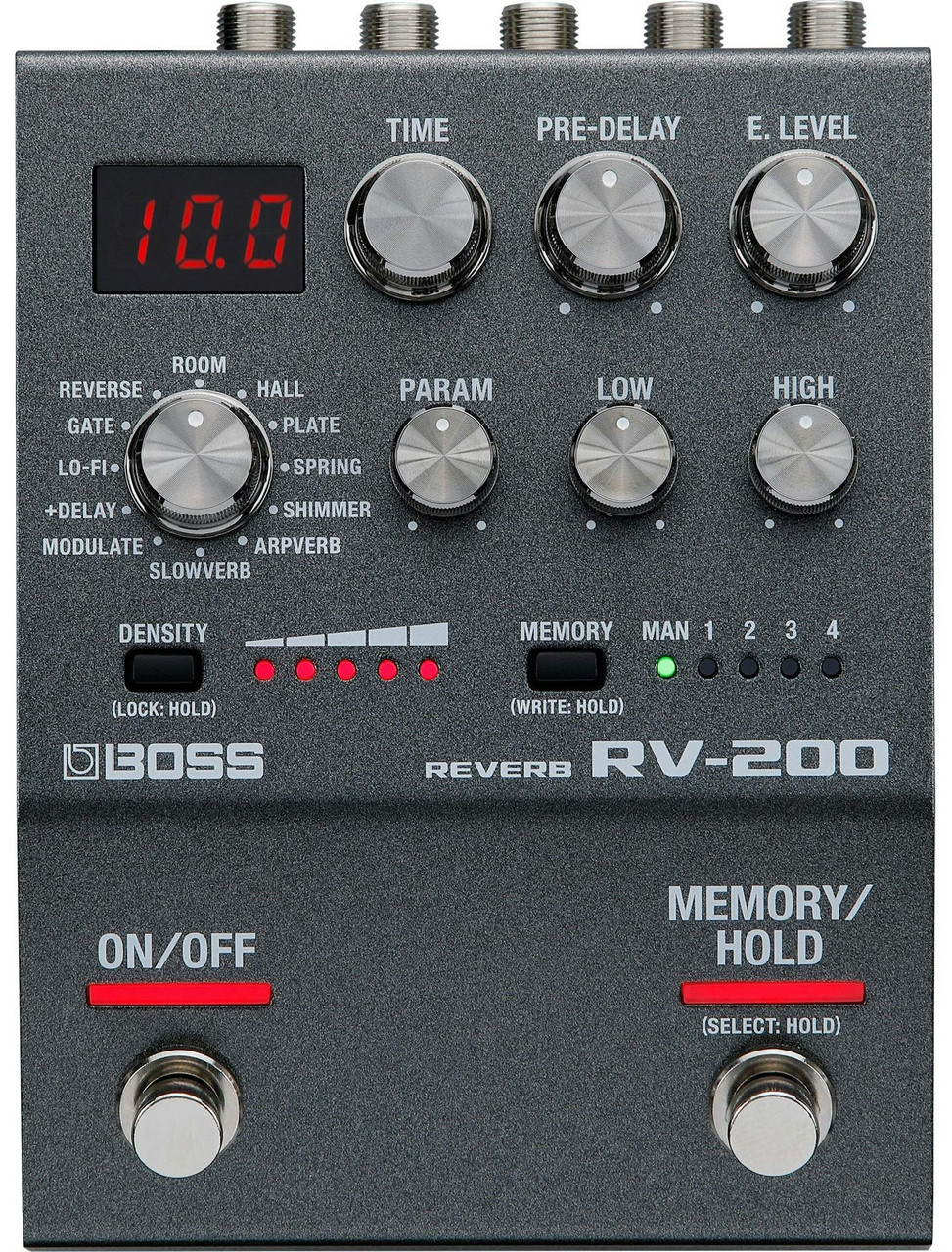 BOSS RV-200 リバーブエフェクター RV-200-BOSS-RV-200-Reverb-