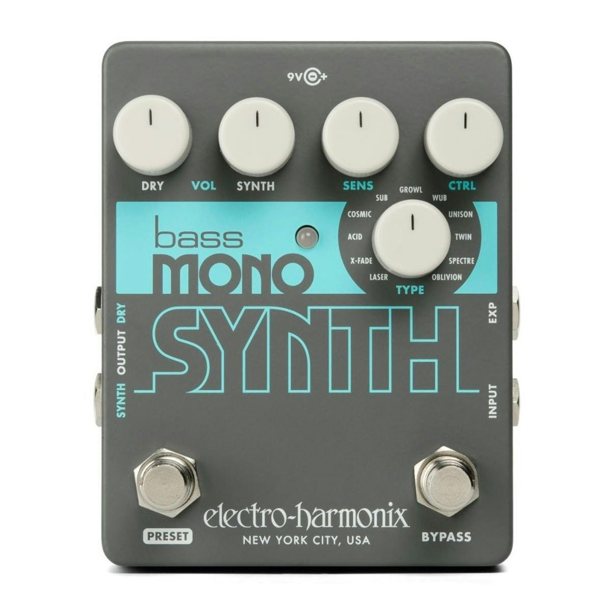 Electro Harmonix Bass Mono Synth Pedal - Andertons Music Co.