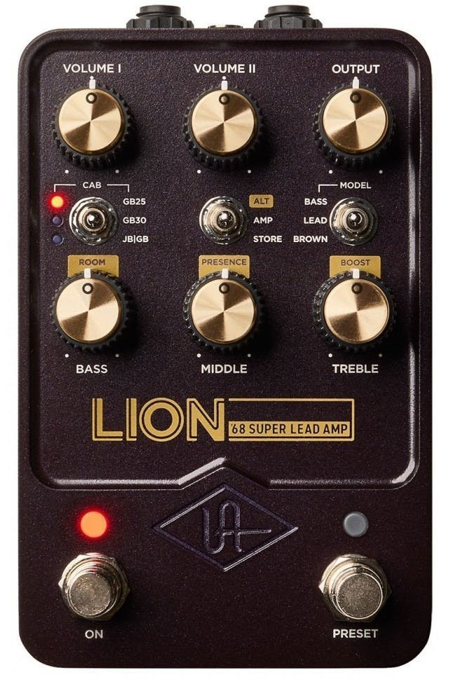 Universal Audio UAFX Lion 68 Super Lead Amp Simulator Pedal  