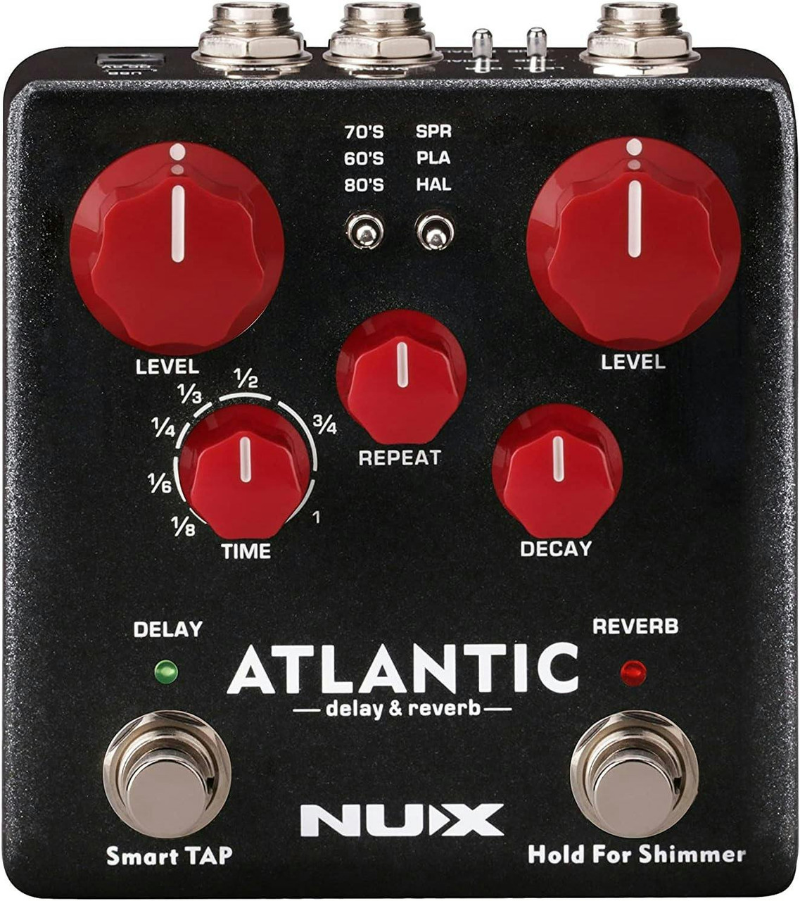 NUX NDR-5 Atlantic Delay Reverb Dual Pedal - Andertons Music Co.