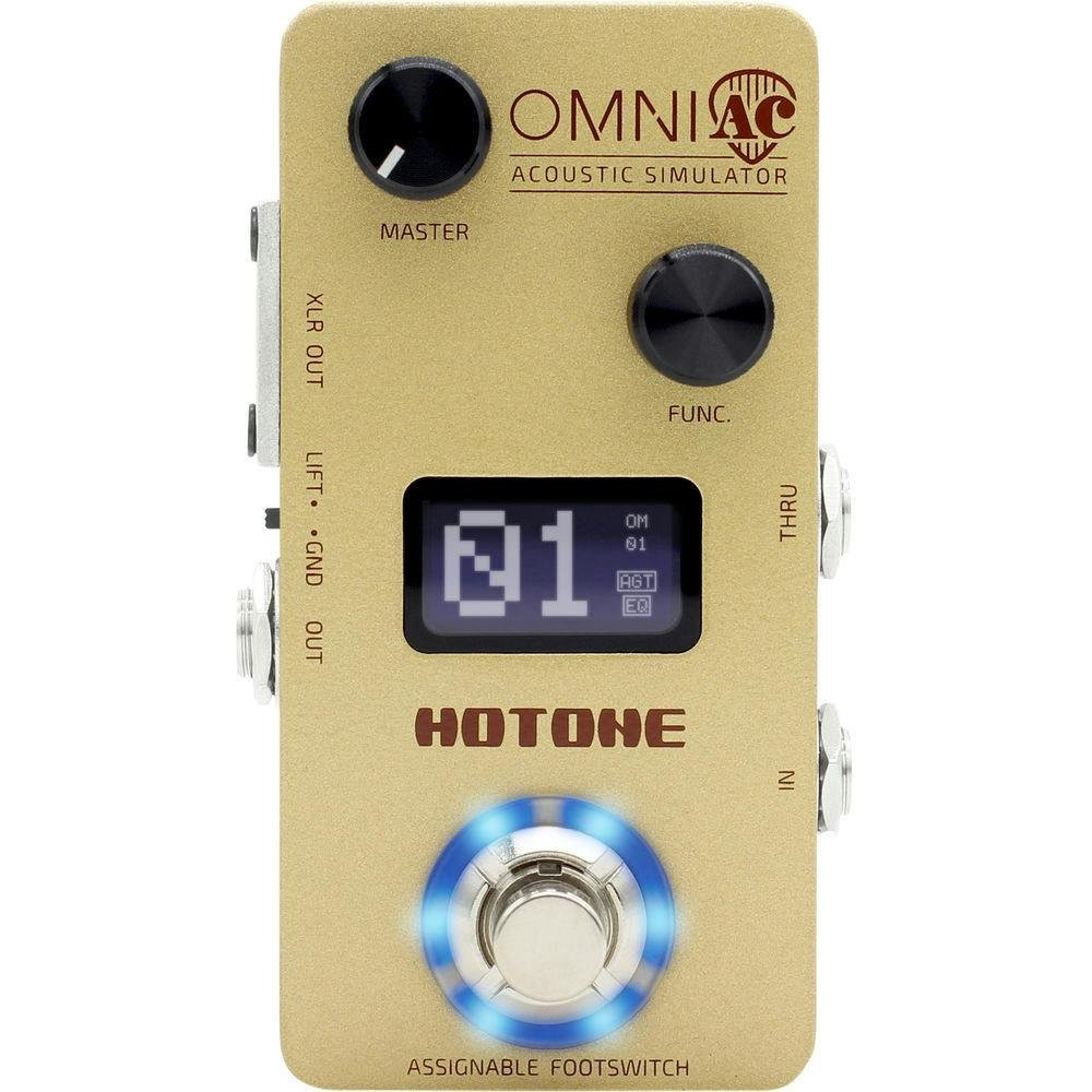 ギター HOTONE OMNI AC Hotone Omni AC Acoustic Simulator Pedal - Andertons Music Co.
