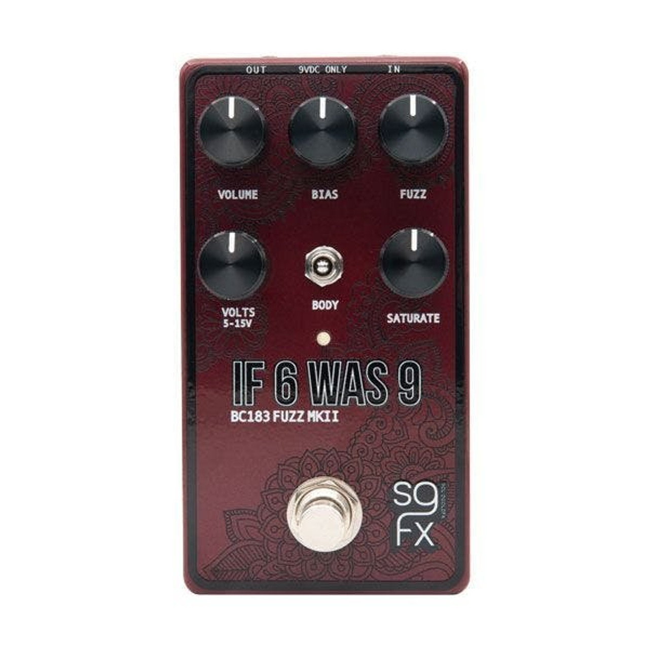 SolidGoldFX If 6 Was 9 MkII Fuzz Pedal