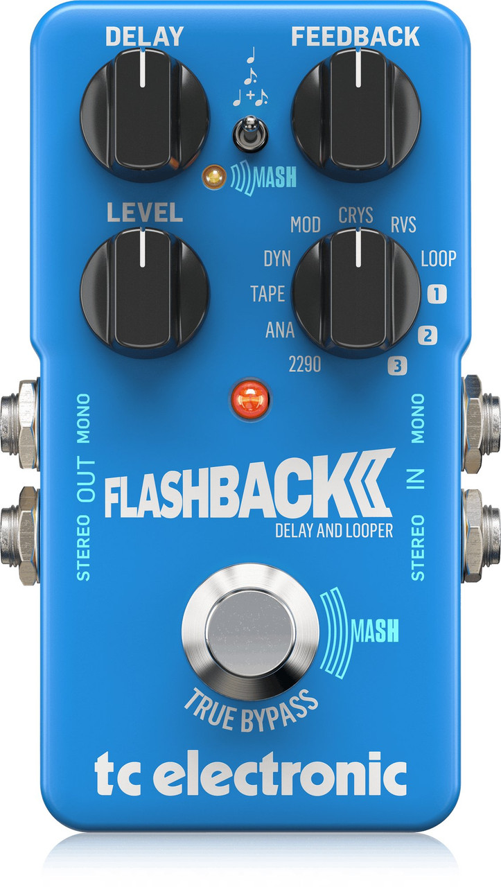 ギター tc electronic FlashBack DELAY AND LOOPER TC Electronic Flashback 2 Delay & Looper Pedal - Andertons Music Co.