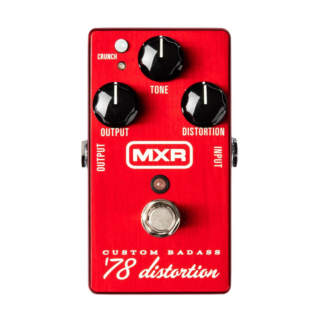 MXR 78 Distortion ペダル MXR Custom Bad Ass '78 Distortion Pedal - Andertons Music Co.
