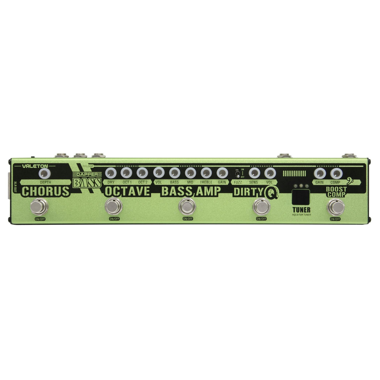 Valeton Dapper Bass Multi-FX Pedal Strip - Andertons Music Co.