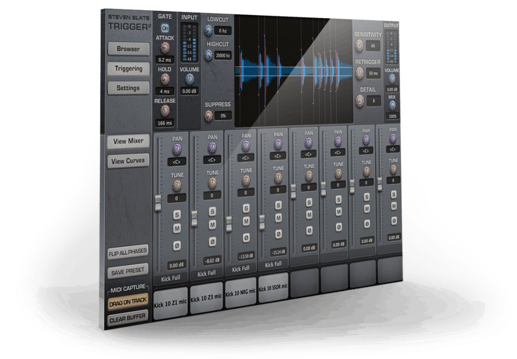 Steven Slate Drums Trigger 2 Platinum - Andertons Music Co.