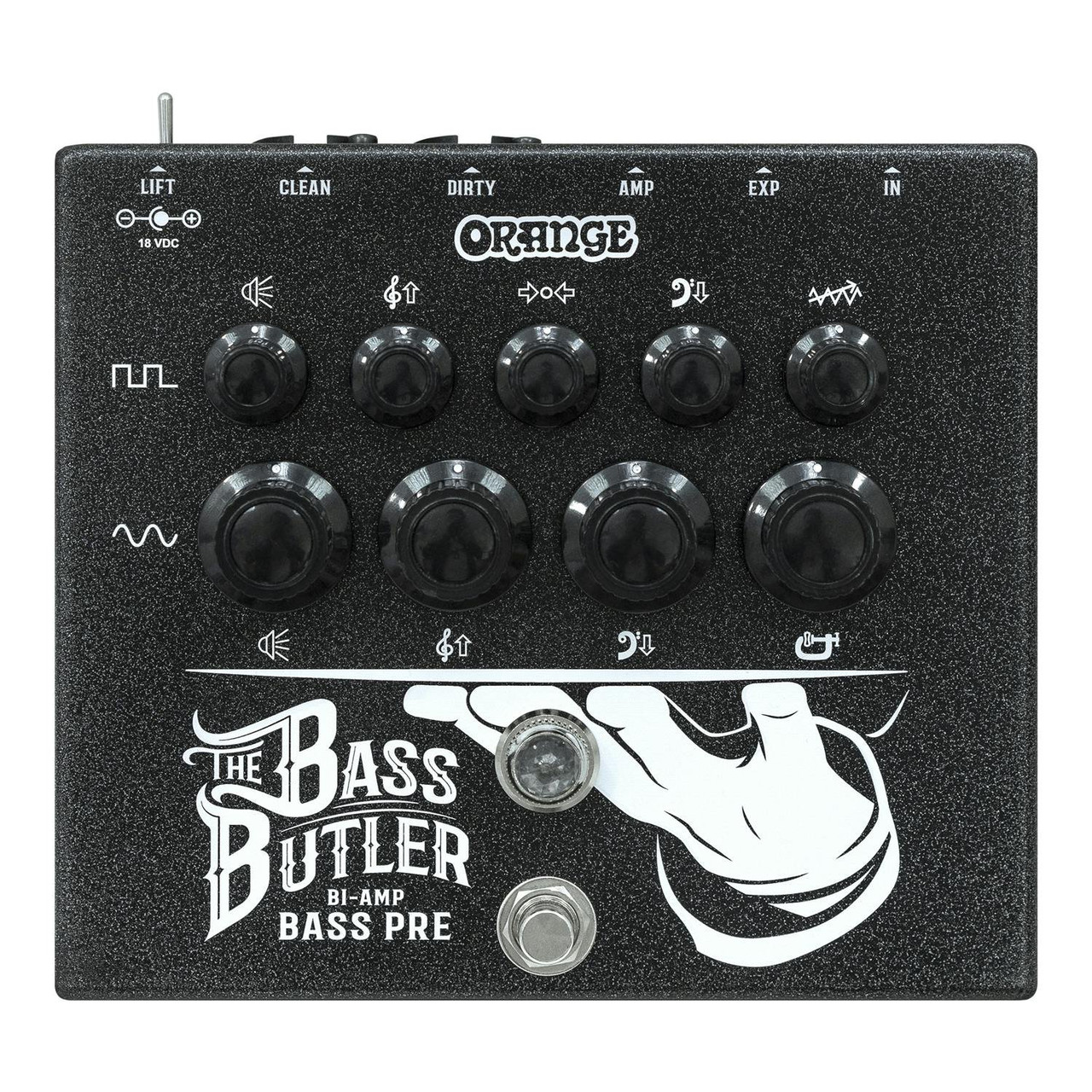 ORANGE The Bass Butler ベースプリアンプ Orange The Bass Butler Preamp Pedal - Andertons Music Co.
