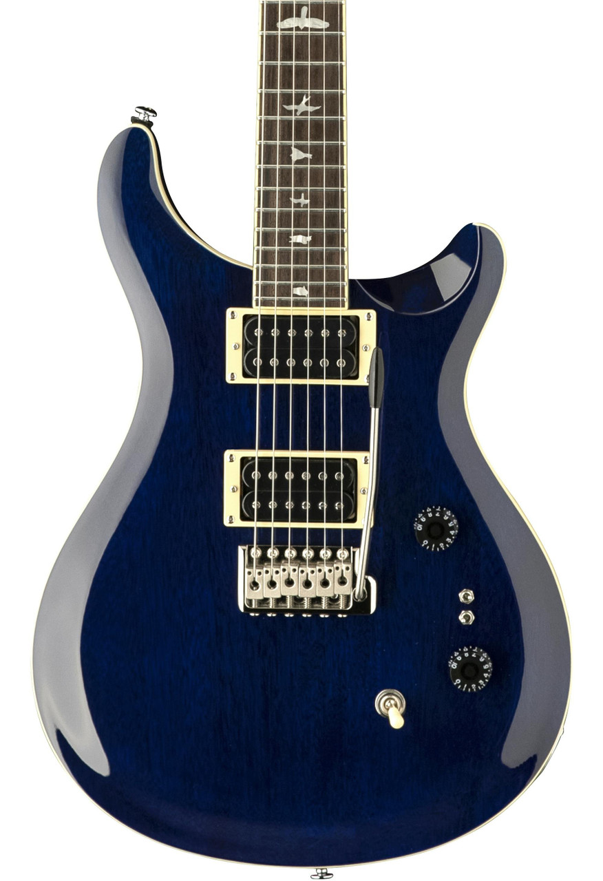 PRS SE Standard 24-08 Electric Guitar in Translucent Blue