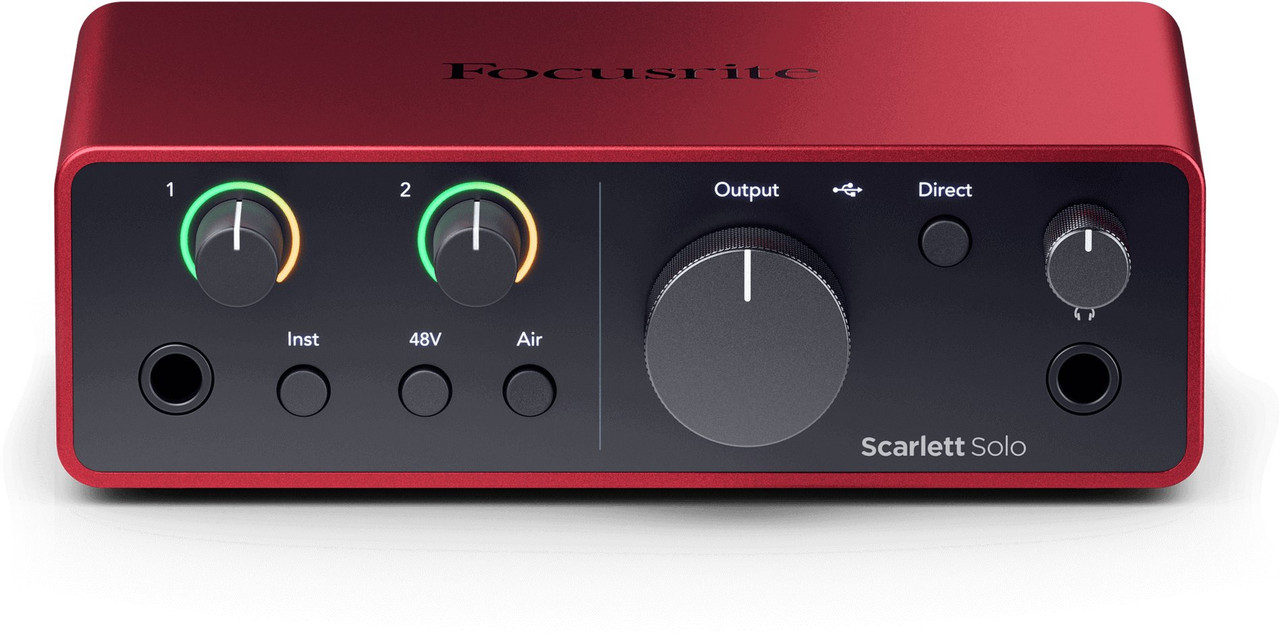 DTM・DAW Focusrite Scarlett Solo (3rd gen) Audio interface set Focusrite Scarlett Solo Studio 3rd Gen