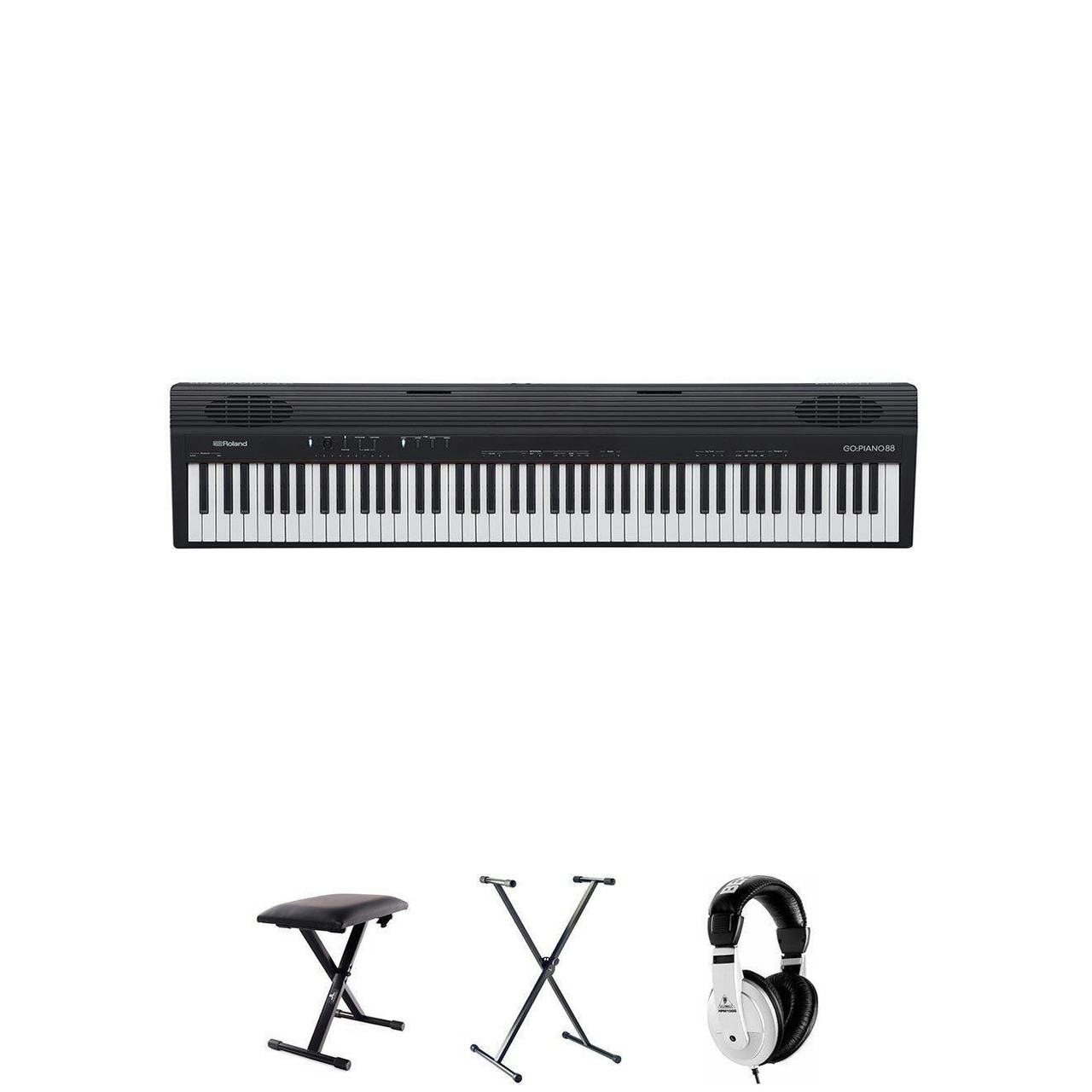 Roland GO 88 Digital Piano in Black Bundle - Andertons Music Co