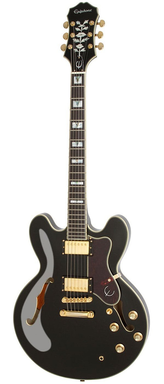 Epiphone Sheraton II Pro Electric Guitar in Ebony